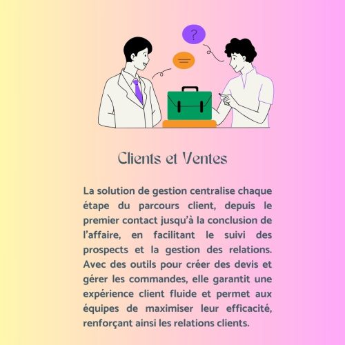 Clients et Ventes
